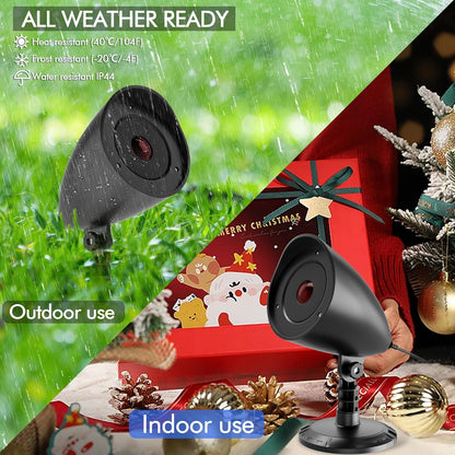 Halloween Projector Lights Outdoor Halloween Christmas Decorations Lights 3D Dynamic Skull Halloween Window Projector Waterproof Spooky Projector Lights Skeleton Scary Props Graveyard Indoor